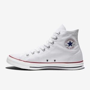 Converse All Star White Canvas High-Tops